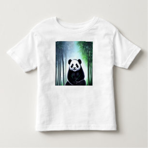 Camiseta De Bebé Agradable, Cuidadoso Oso Panda
