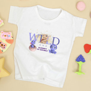 Camiseta De Bebé Agradable Dino Simple Gracioso Niño Primer Cumplea