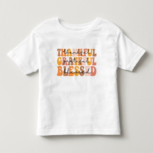 Camiseta De Bebé Agradecimiento de agradecimiento (Anverso)