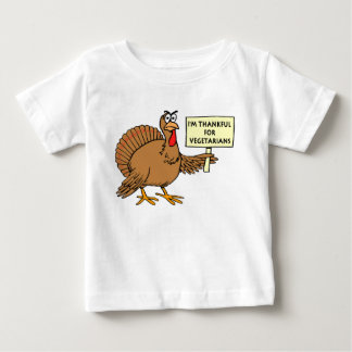 Camiseta De Bebé Agradecimiento Para Los Vegetarianos