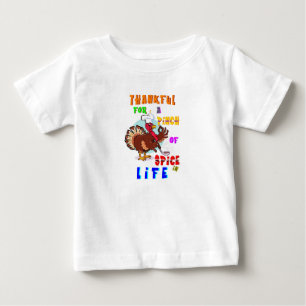 Camiseta De Bebé Agradecimiento Por Un Pílito De Especias En La Vid
