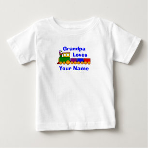 Camiseta De Bebé Agregar Cambio de Nombre Abuelo Palabra, Ama Jugue