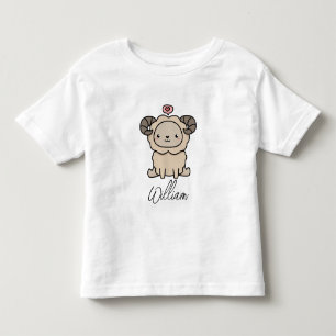 Camiseta De Bebé Agregar nombre a oveja - Regalo para amante de ove