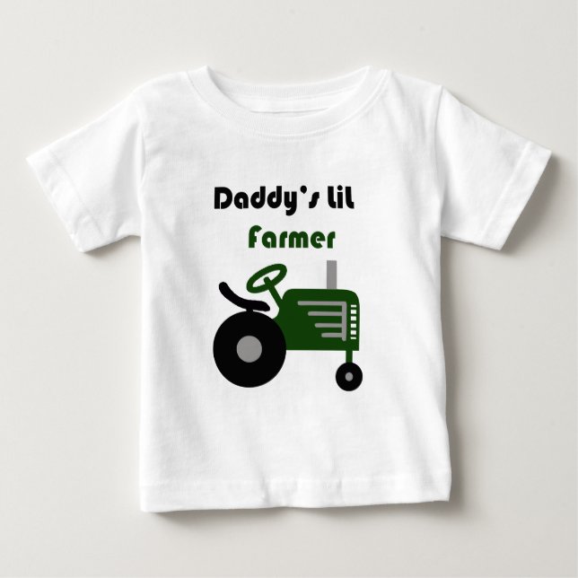 Camiseta De Bebé Agricultor de lirios de papi (Anverso)