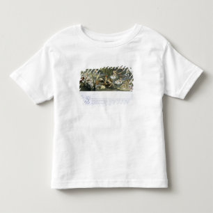 Camiseta De Bebé Agua-Lirios y hadas del agua, ilustracion de