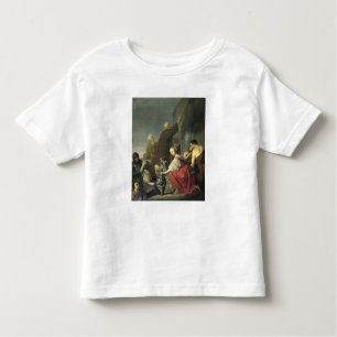 Camiseta De Bebé Agua llamativa de Moses de la roca