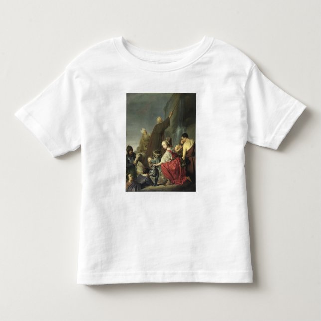 Camiseta De Bebé Agua llamativa de Moses de la roca (Anverso)