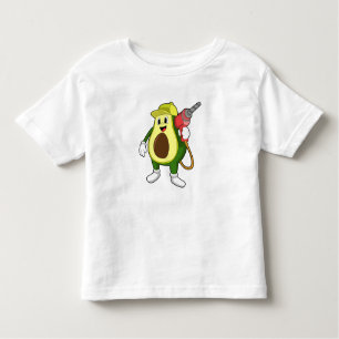 Camiseta De Bebé Aguacate como artesano con taladro