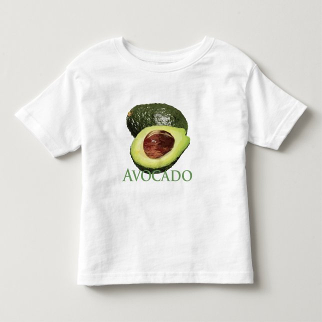 Camiseta De Bebé Aguacate y medio (Anverso)
