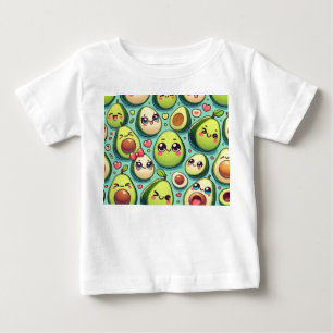 Camiseta De Bebé Aguacates Adorables
