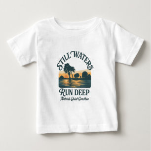 Camiseta De Bebé Aguas fijas en profundidad - Paisaje natural