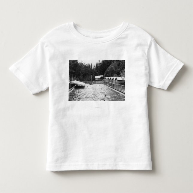Camiseta De Bebé Aguas termales del solenoide Duc, fotografía de la (Anverso)