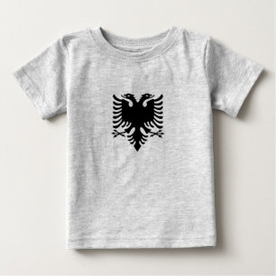 Camiseta De Bebé Águila albanesa
