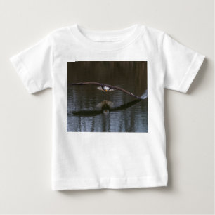 Camiseta De Bebé Águila calva en vuelo