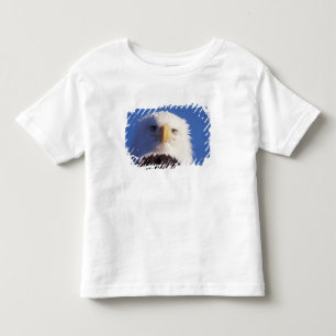 Camiseta De Bebé águila calva, Haliaeetus leucocephalus, disparo a