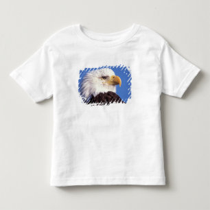 Camiseta De Bebé águila calva, Haliaeetus leucocephalus, primer pla