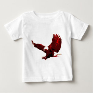 Camiseta De Bebé Águila de aterrizaje - Águila en vuelo