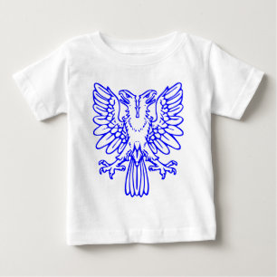 Camiseta De Bebé Águila de dos cabezas - Azul