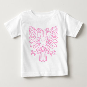 Camiseta De Bebé Águila de dos cabezas - Rosa
