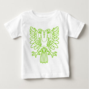 Camiseta De Bebé Águila de dos cabezas - Verde marciano