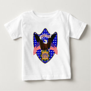 Camiseta De Bebé Águila del Día de la Independencia