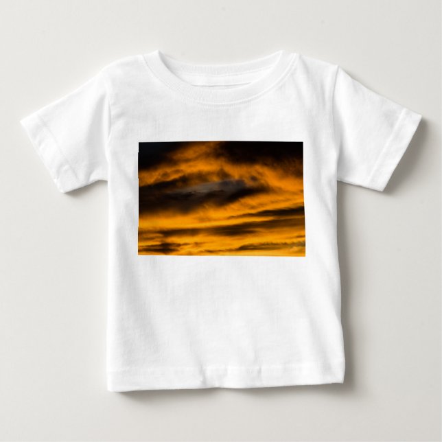Camiseta De Bebé águila quemada (Anverso)