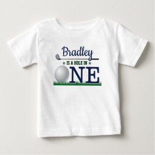 Camiseta De Bebé Agujero En Un Golf Primer Cumpleaños