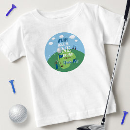 Camiseta De Bebé Agujero En Un Golf Primer Cumpleaños