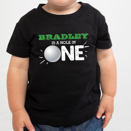 Camiseta De Bebé Agujero en uno | Golf 1º cumpleaños Par-tee