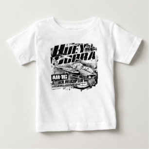 Camiseta De Bebé AH-1G HueyCobra Baby Romper T-Shirt