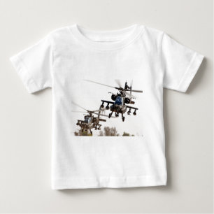 Camiseta De Bebé AH-64 Apache