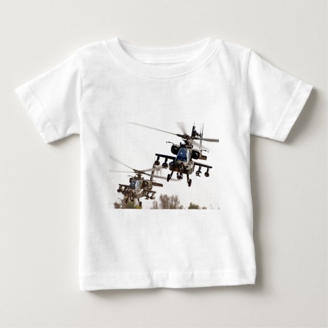 Camiseta De Bebé AH-64 Apache (Anverso)