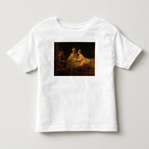 Camiseta De Bebé Ahasuerus, Haman y Esther, c.1660