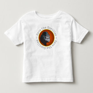 Camiseta De Bebé Ahorre los gorilas