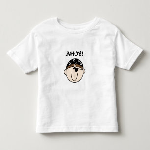 Camiseta De Bebé Ahoy pirata