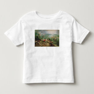 Camiseta De Bebé Ajardine con la caída de Ícaro, c.1555