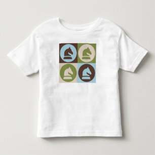 Camiseta De Bebé Ajedrez del arte pop