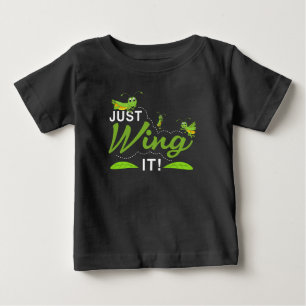 Camiseta De Bebé Ajetura - Grasshopper Sigue Intentando Cita