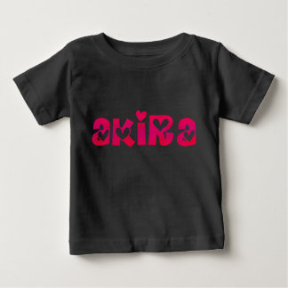 Camiseta De Bebé Akira en los corazones
