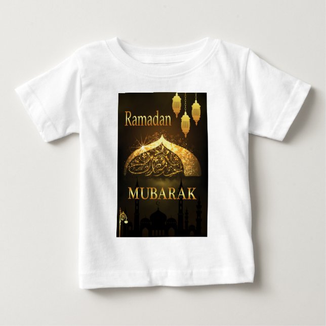 Camiseta De Bebé Al Adha y Fiter del Ramadán (Anverso)