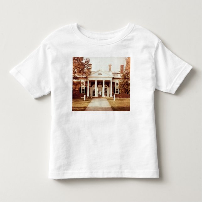 Camiseta De Bebé Al este frente de Monticello (Anverso)