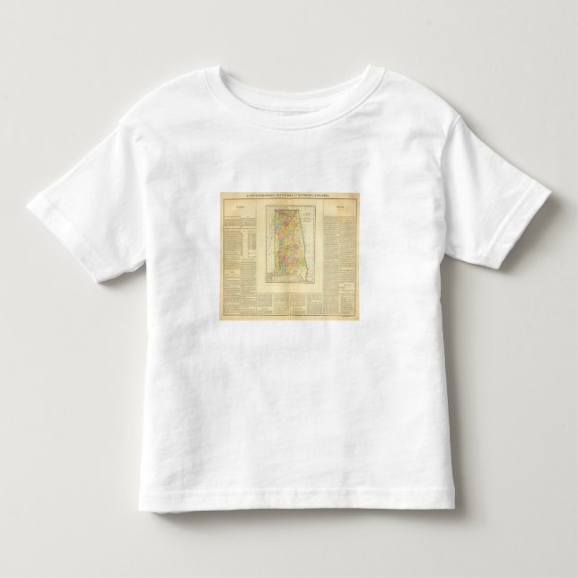 Camiseta De Bebé Alabama los E.E.U.U. (Anverso)