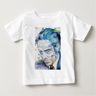 Camiseta De Bebé ALAN WATTS - retrato acuarela.5