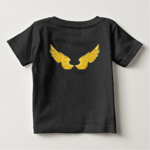 Camiseta De Bebé Alas del Ángel de Oro