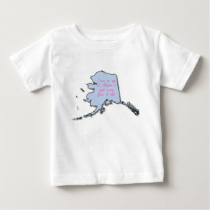 Camiseta De Bebé Alaska Aléjate De Todo