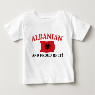 Camiseta De Bebé Albanés orgulloso