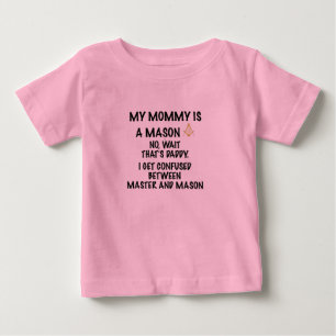 Camiseta De Bebé Albañil de la mamá