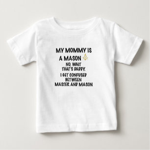 Camiseta De Bebé Albañil de la mamá
