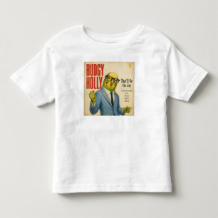 Camiseta De Bebé Álbum de Budgy Holly: una parodia