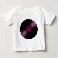 Álbum de disco de vinilo en rosa